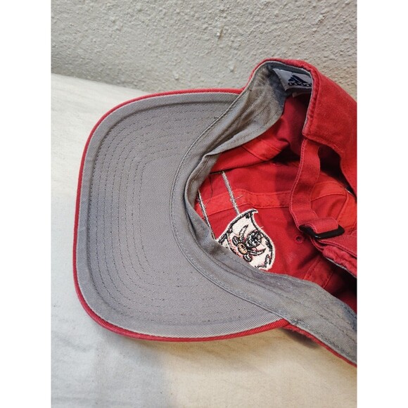Vintage Adidas Hat Tampa Bay Buccaneers Cap Dad Hat Clasp NFL OSFA Fast Shipping - Picture 10 of 16